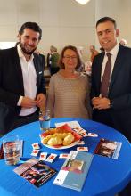 Michael Faulhaber, Evelyne Gebhardt und Nils Schmid