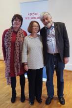 Andrea Helmer-Denzel, Evelyne Gebhardt und Andreas Kenner