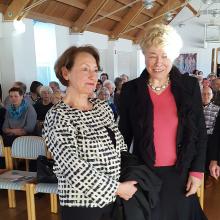 Susanne Weber-Mosdorf und Gesine Schwan