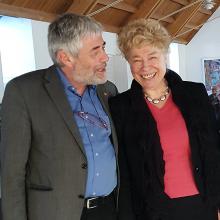Andreas Kenner und Gesine Schwan