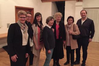 Gruppenbild mit Gesine Schwan