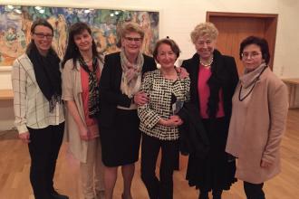 Gruppenbild mit Gesine Schwan