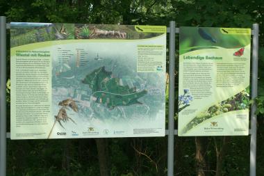Eingang Naturschutzgebiet
