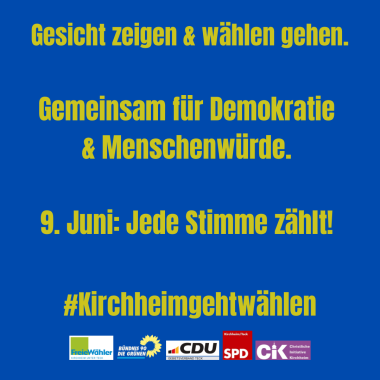 Gesicht zeigen - wählen gehen
